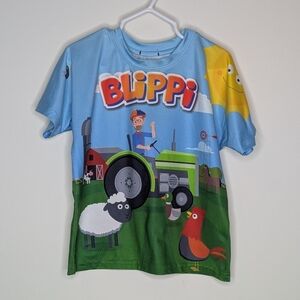 Blippi Tractor Shirt XS